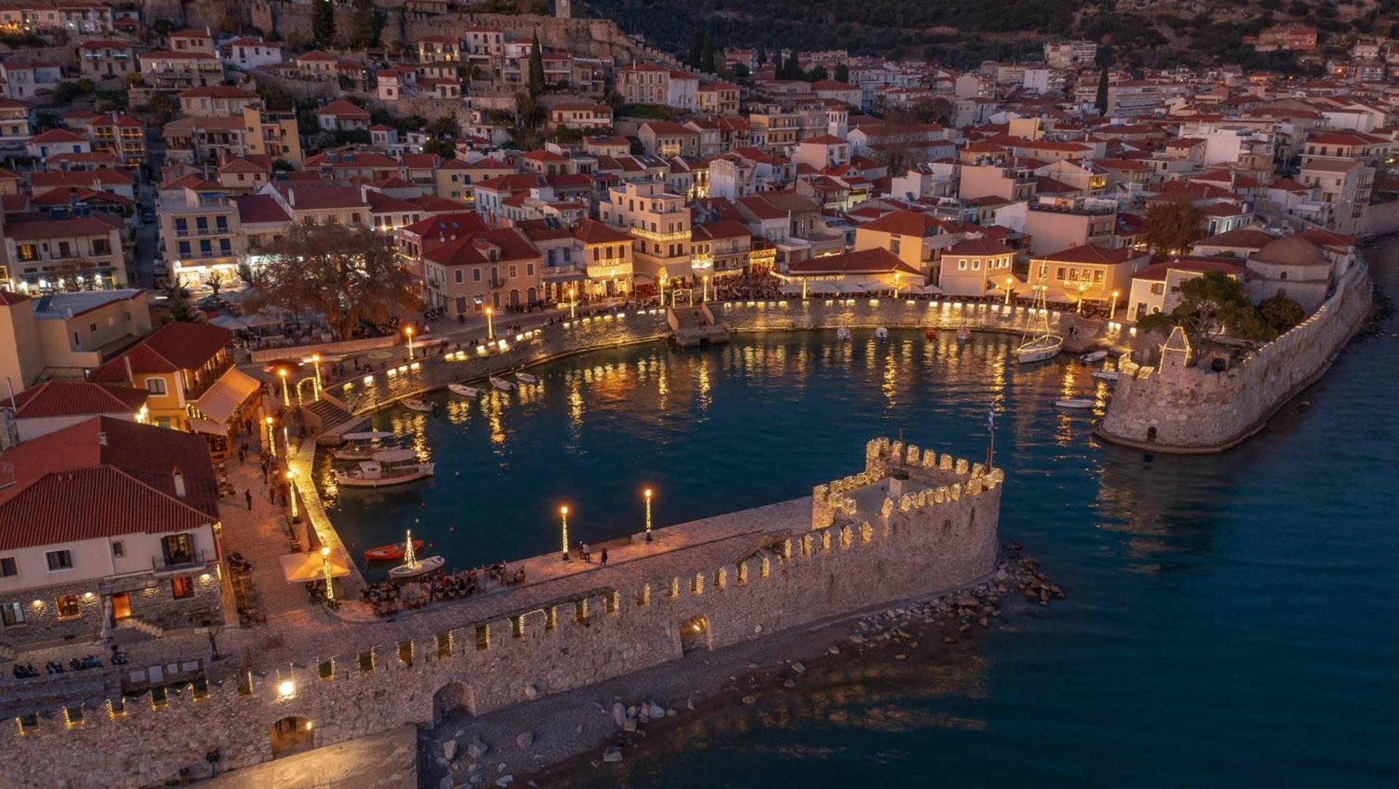 Nafpaktos Old Town Apartman Kültér fotó